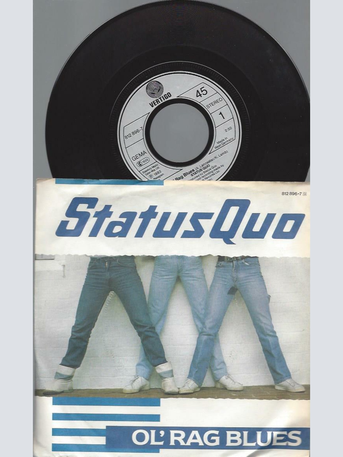 7"   Status Quo – Ol' Rag Blues