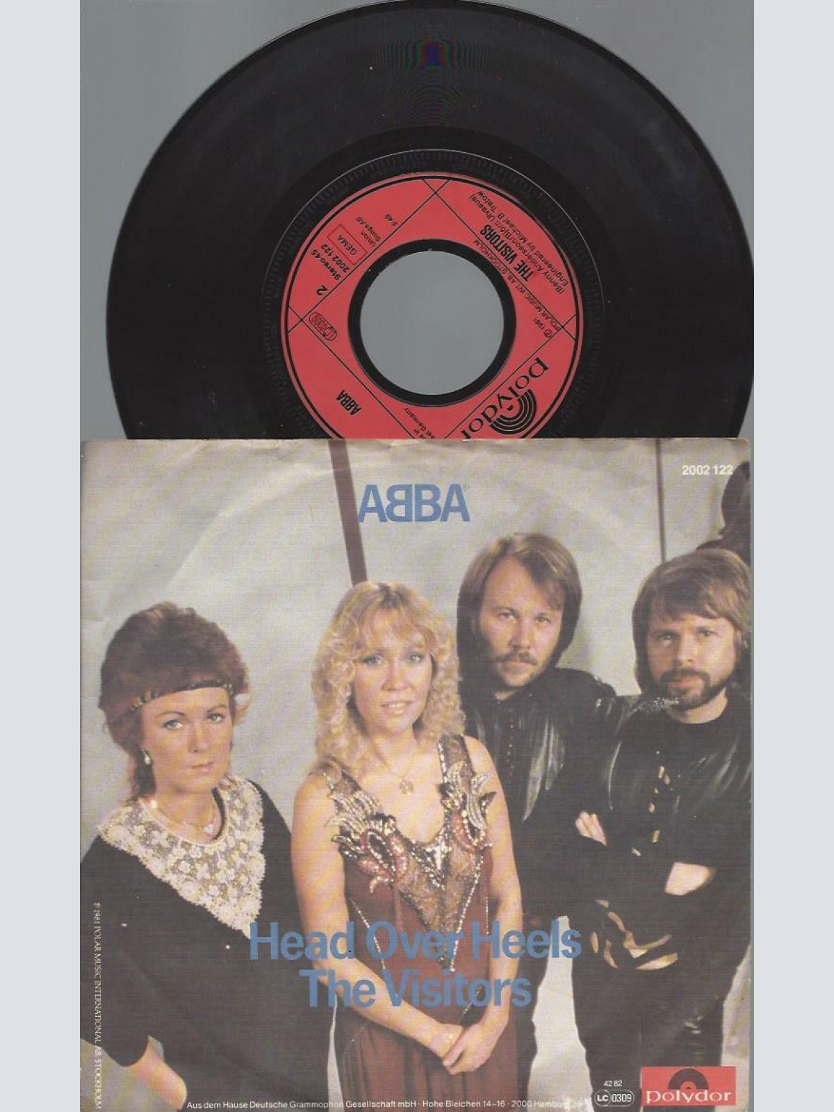 7"  ABBA – Head Over Heels
