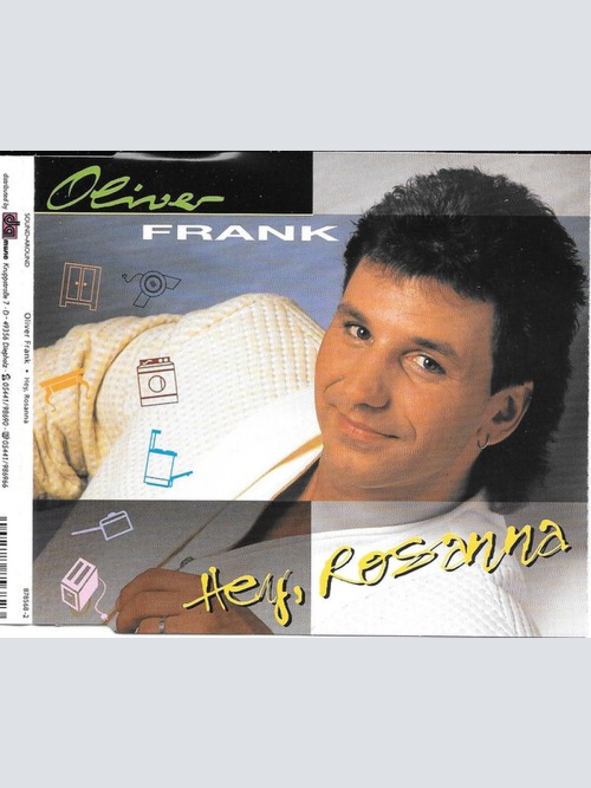 CD, Maxi Oliver Frank - Hey Rosanna