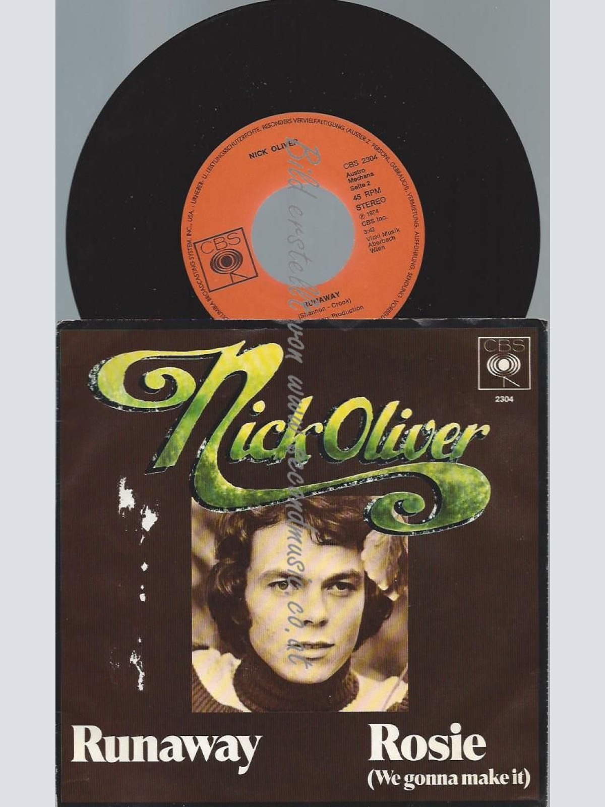 7" Nick Oliver – Rosie