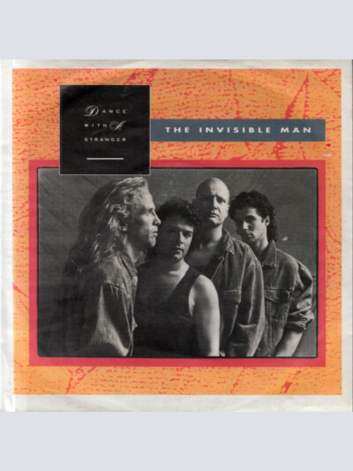 7", Single Dance With A Stranger - The Invisible Man