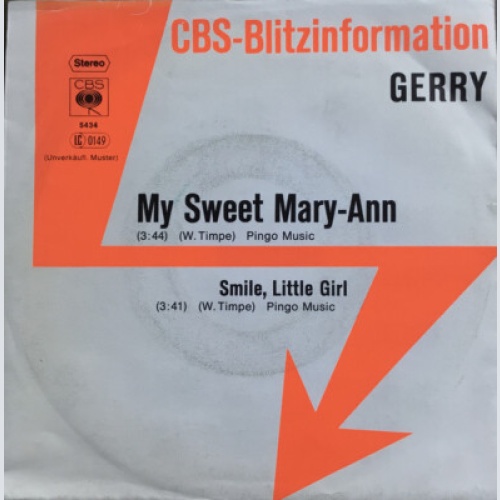 7", Single, Promo Gerry (7) - My Sweet Mary-Ann
