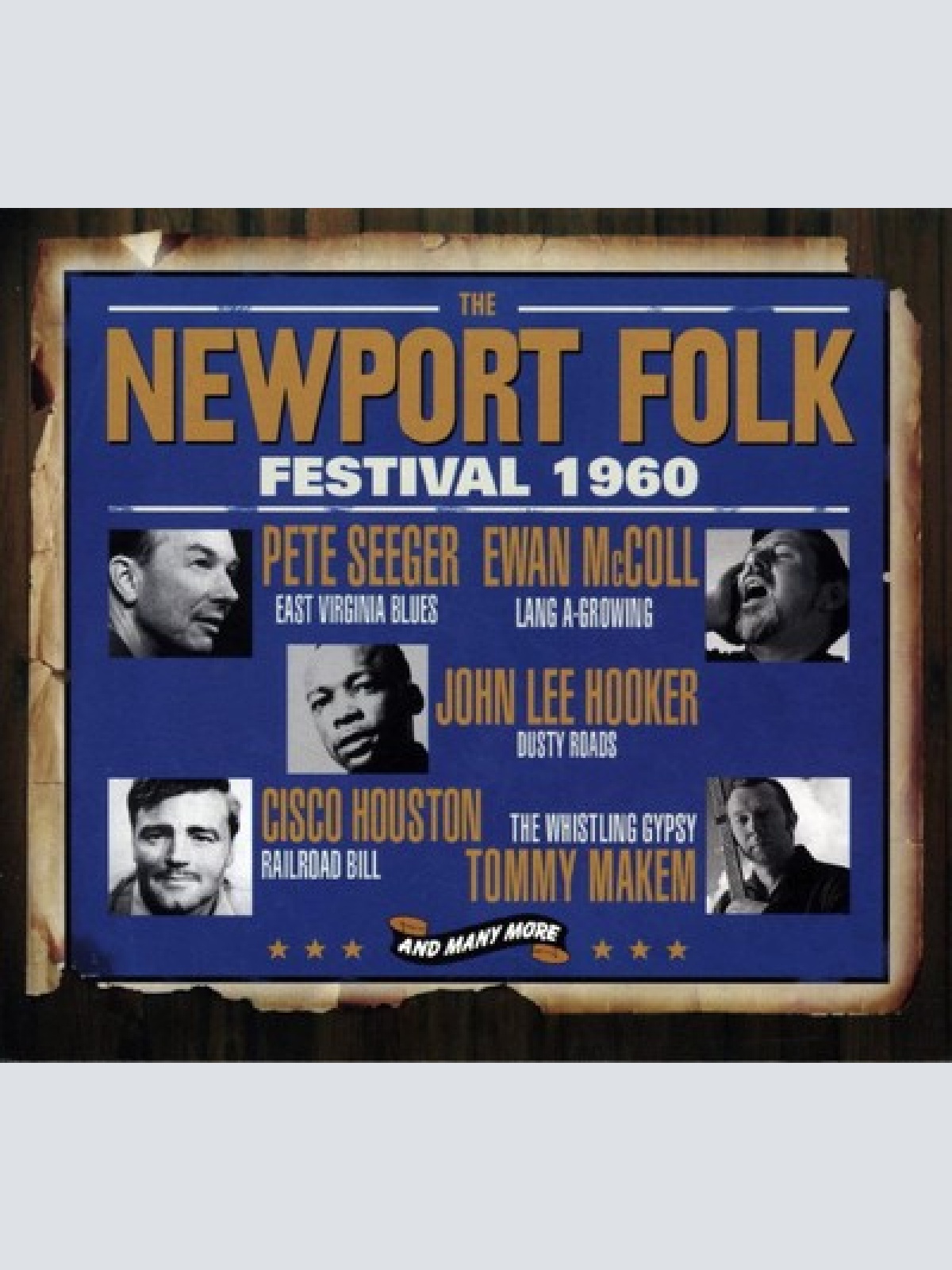 3xCD, Comp Various - The Newport Folk Festival-1960