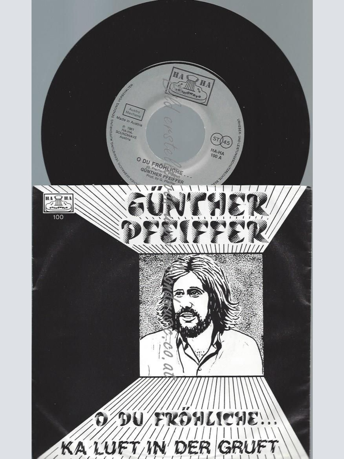 7"   Günther Pfeiffer  O Du Fröhliche //NM