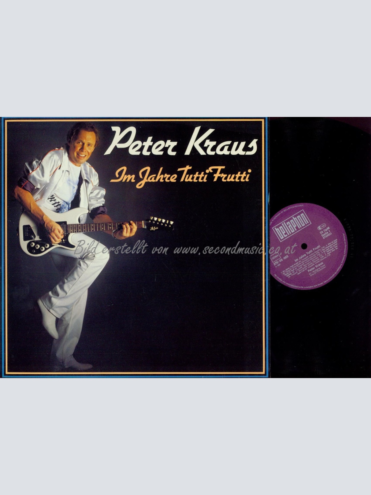 LP-- PETER KRAUS IM JAHRE TUTTI FRUTTI