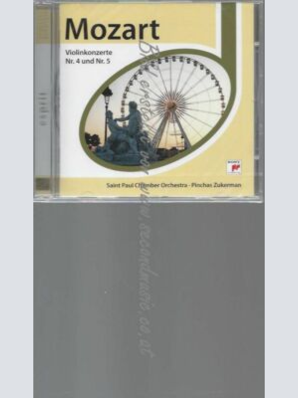 CD--VIOLINKONZERTE +/ ZUKERMAN MOZART,WOLFGANG AMADEUS--ESPRIT