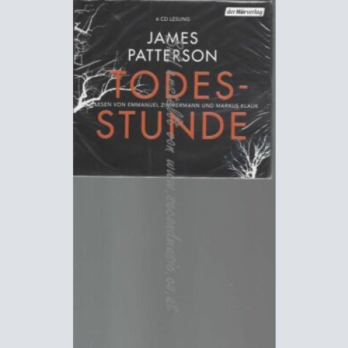 CD--James Petterson -Todesstunde