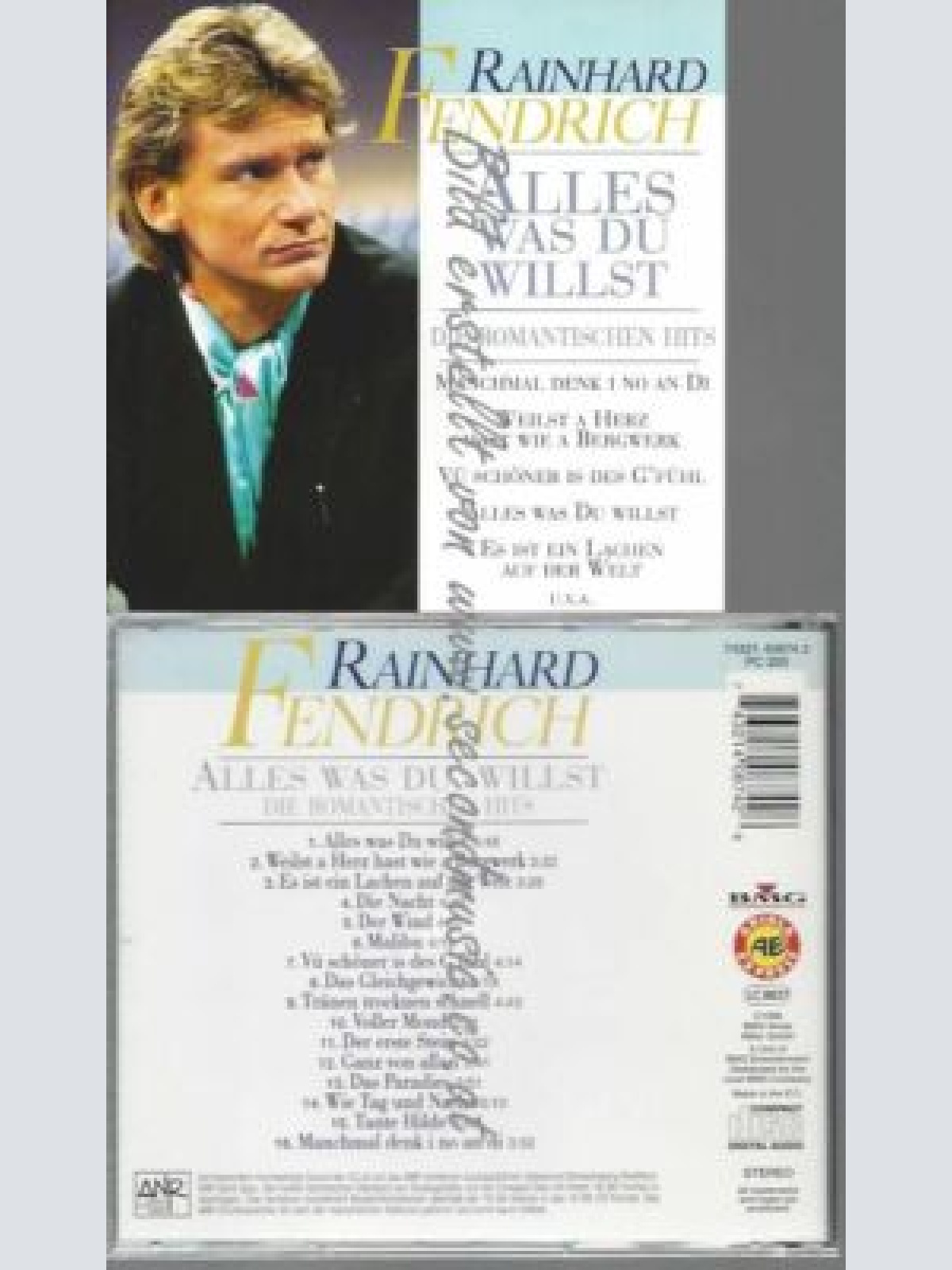 CD--Alles Was du Willst    Rainhard Fendrich