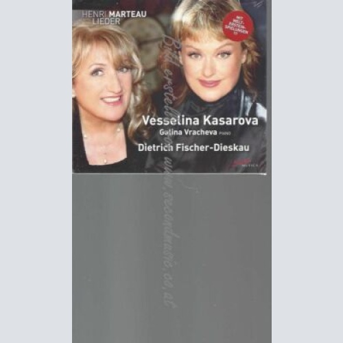 CD--VESSELINA KASAROVA -HENRI MARTEAU - ENTDECKUNG EINES ROMANTIKERS,