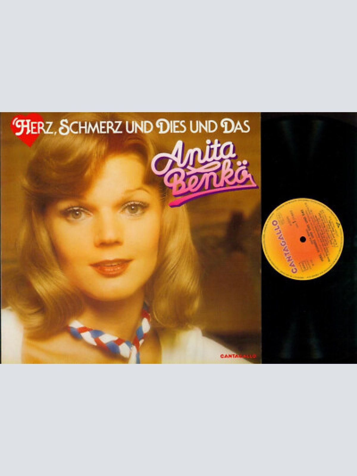 LP-Anita Benkö  Herz, Schmerz Und Dies Und Das