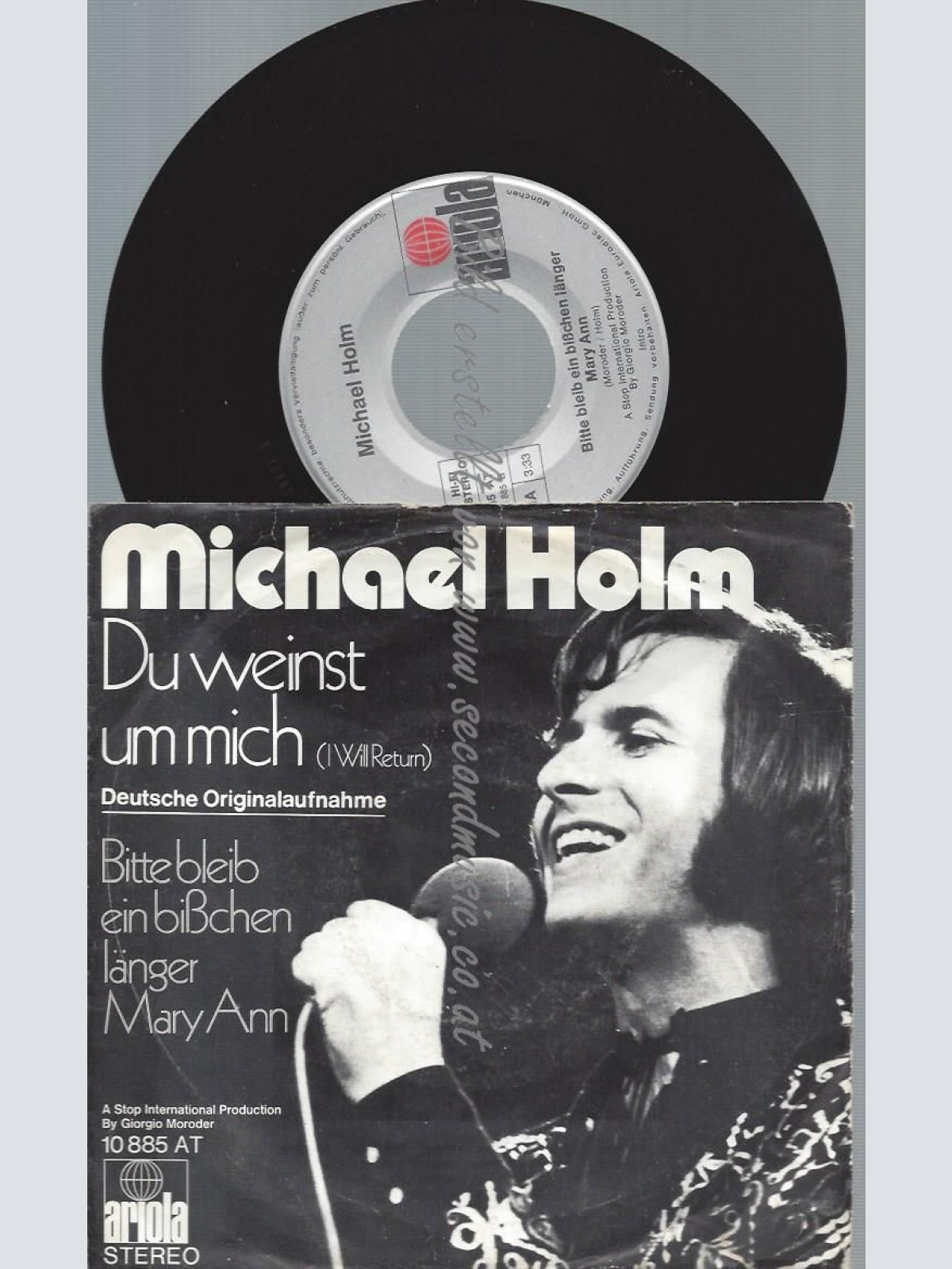 7"  Michael Holm – Du Weinst Um Mich