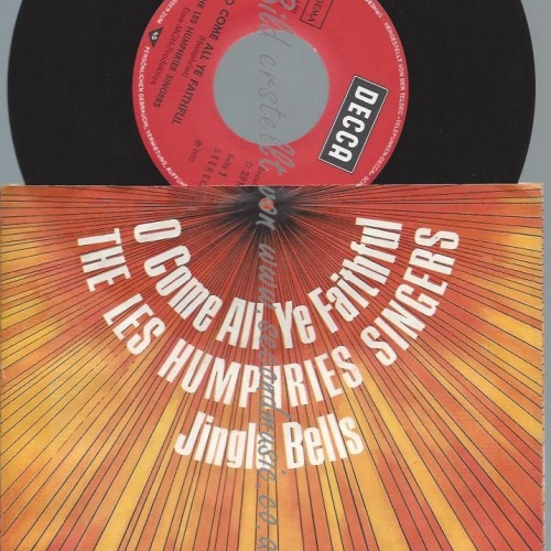 7"  The Les Humphries Singers  O Come All Ye Faithful