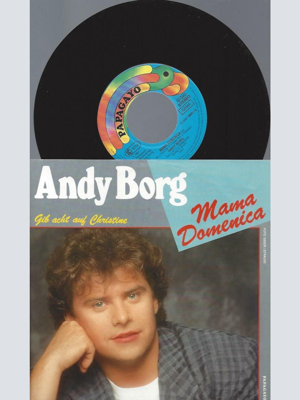 7" Andy Borg – Barcarole Vom Abschied