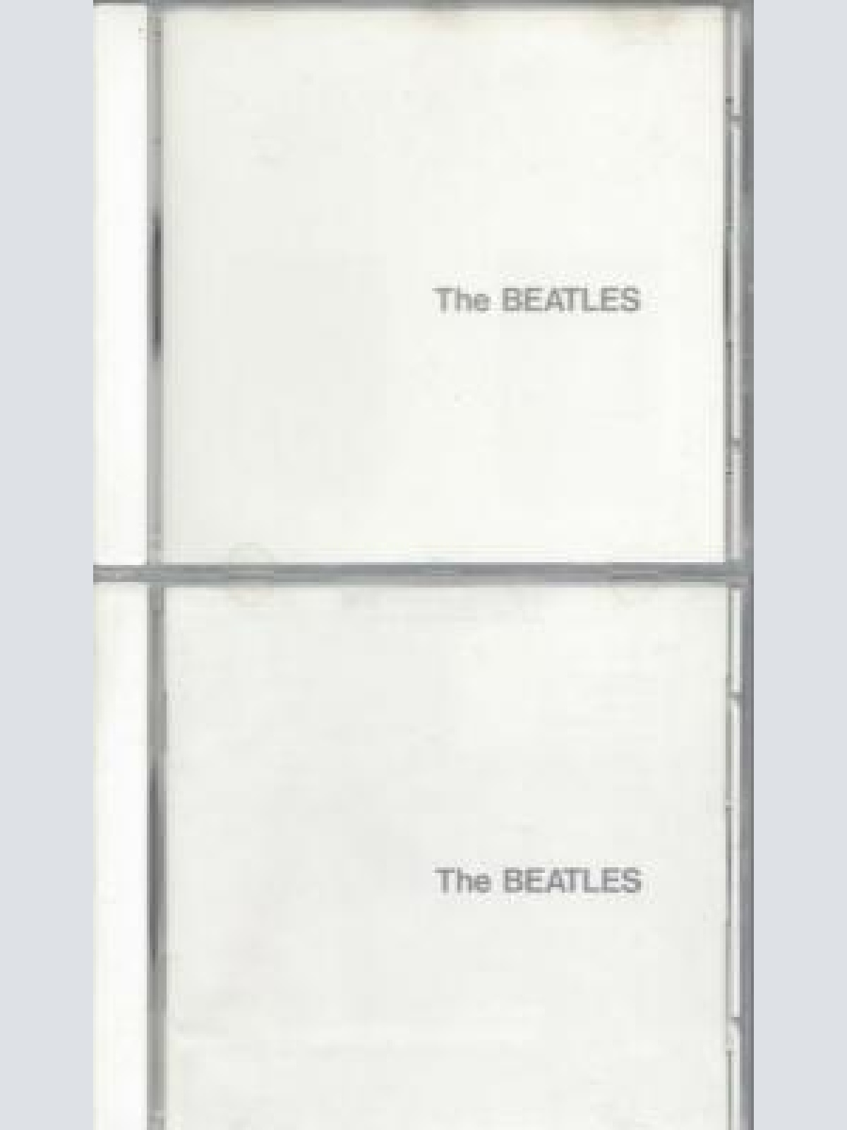 CD - The Beatles – The Beatles  -- 2 CDs -- no Slipcase
