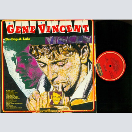 LP--Gene Vincent – Be-Bop-A-Lula