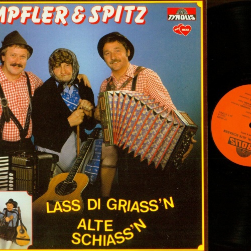 LP--Dampfler &  Spitz-- Lass di Friass'n alte Schiass'   //NM