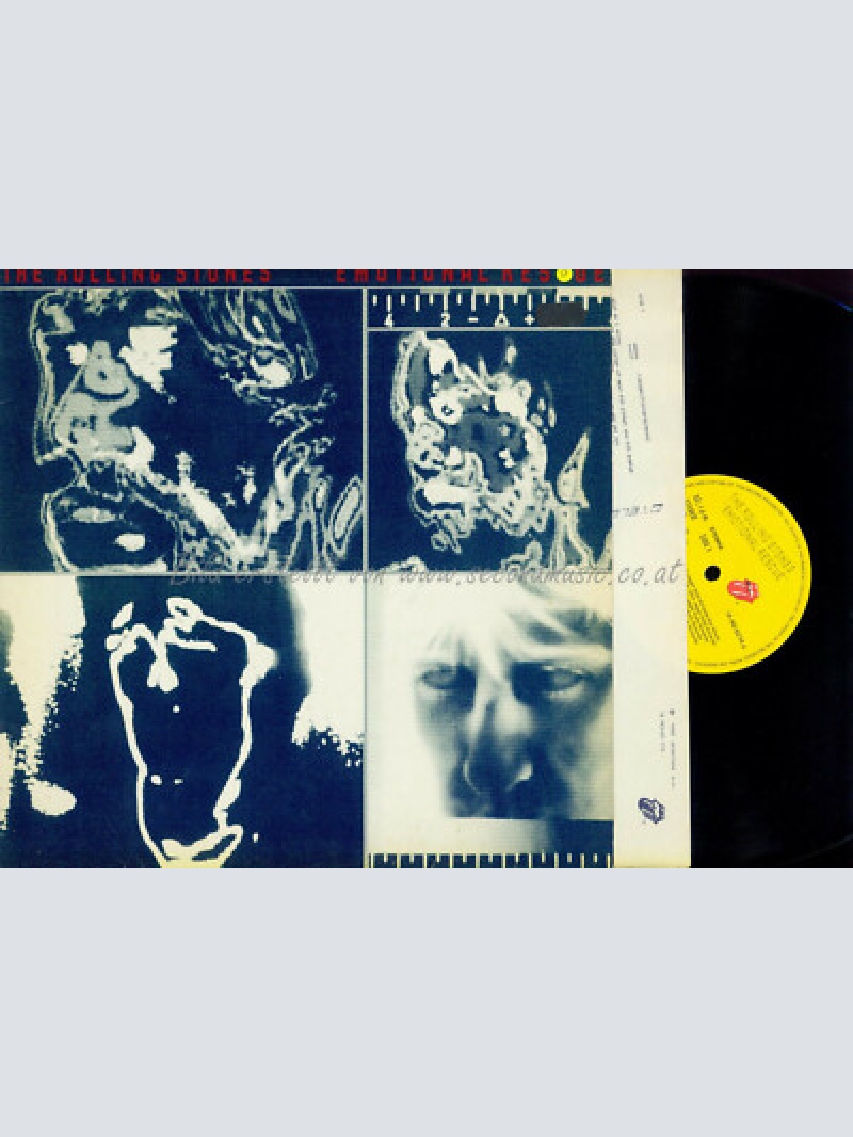 LP--  The Rolling Stones  Emotional Rescue  // OIS