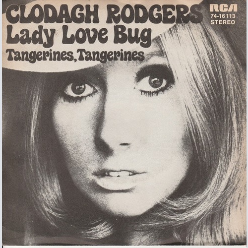 7", Single, Promo Clodagh Rodgers - Lady Love Bug / Tangerines, Tangerines