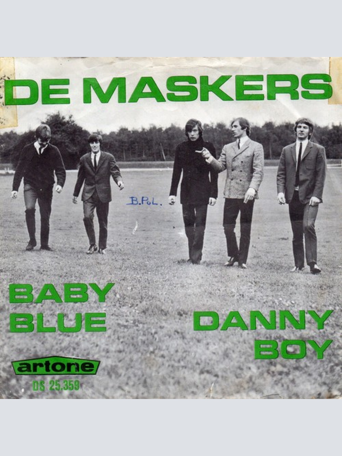7", Single De Maskers - Danny Boy