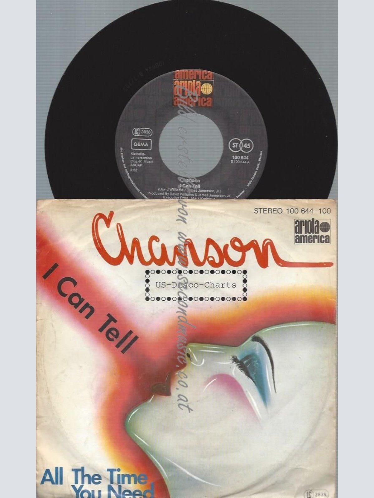7"   Chanson  I Can Tell