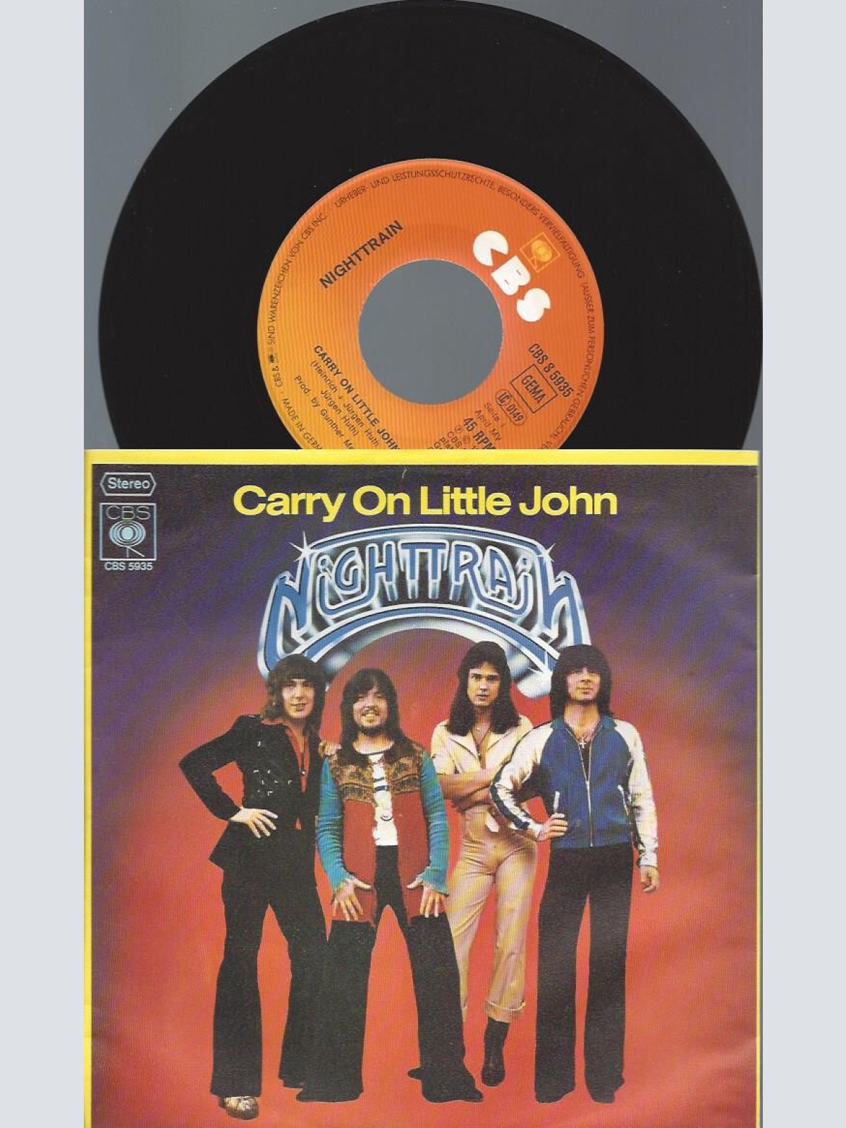 7"  Nighttrain   – Carry On Little John