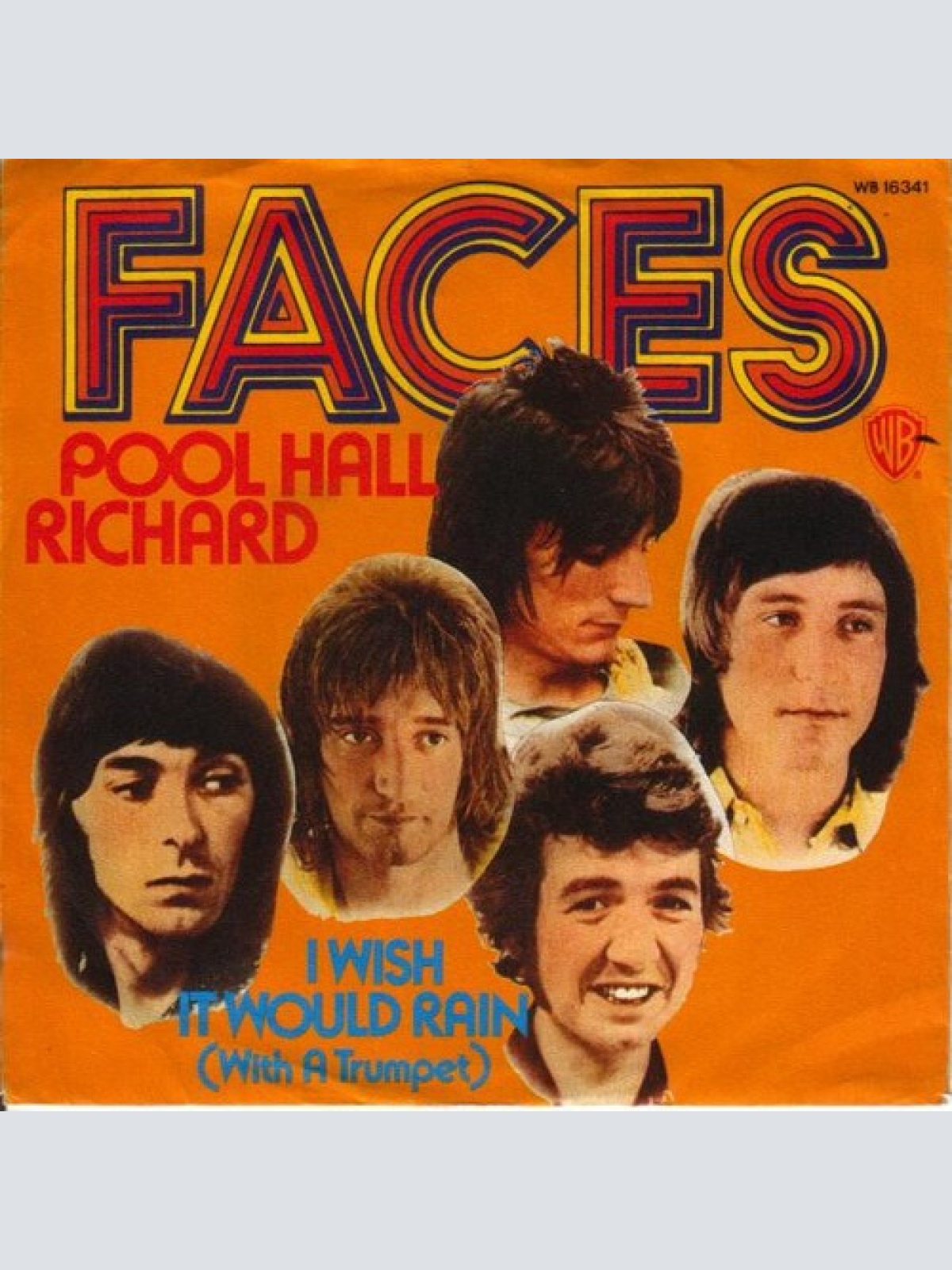 7", Single, Promo Faces (3) - Pool  Hall Richard