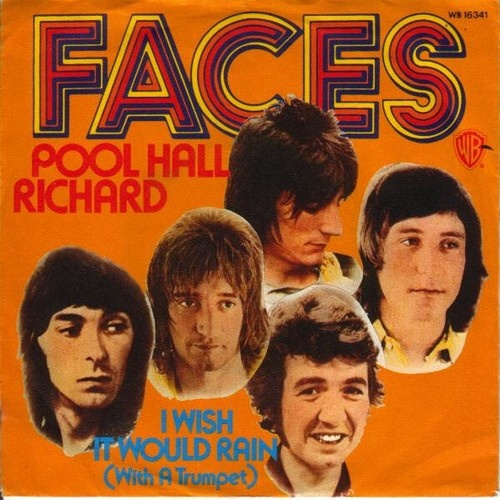 7", Single, Promo Faces (3) - Pool  Hall Richard