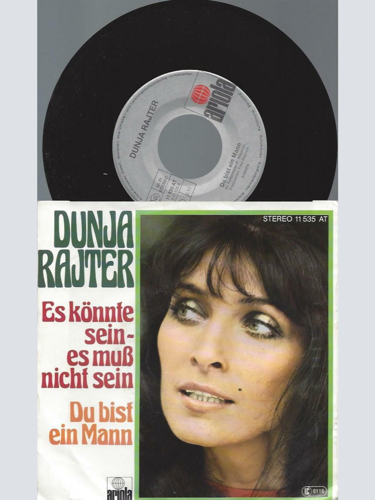 7" Dunja Rajter – Es Könnte Sein - Es Muß Nicht Sein