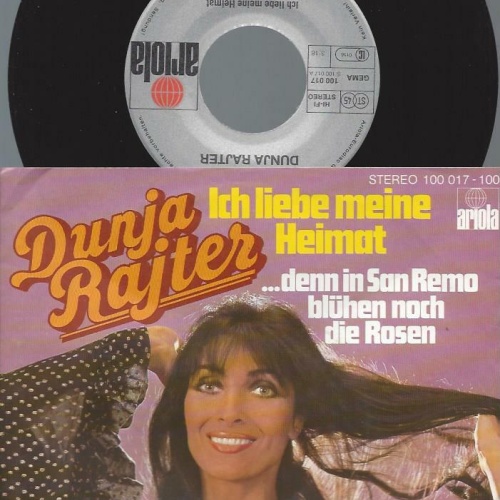 7" Dunja Rajter – Ich Liebe Meine Heimat