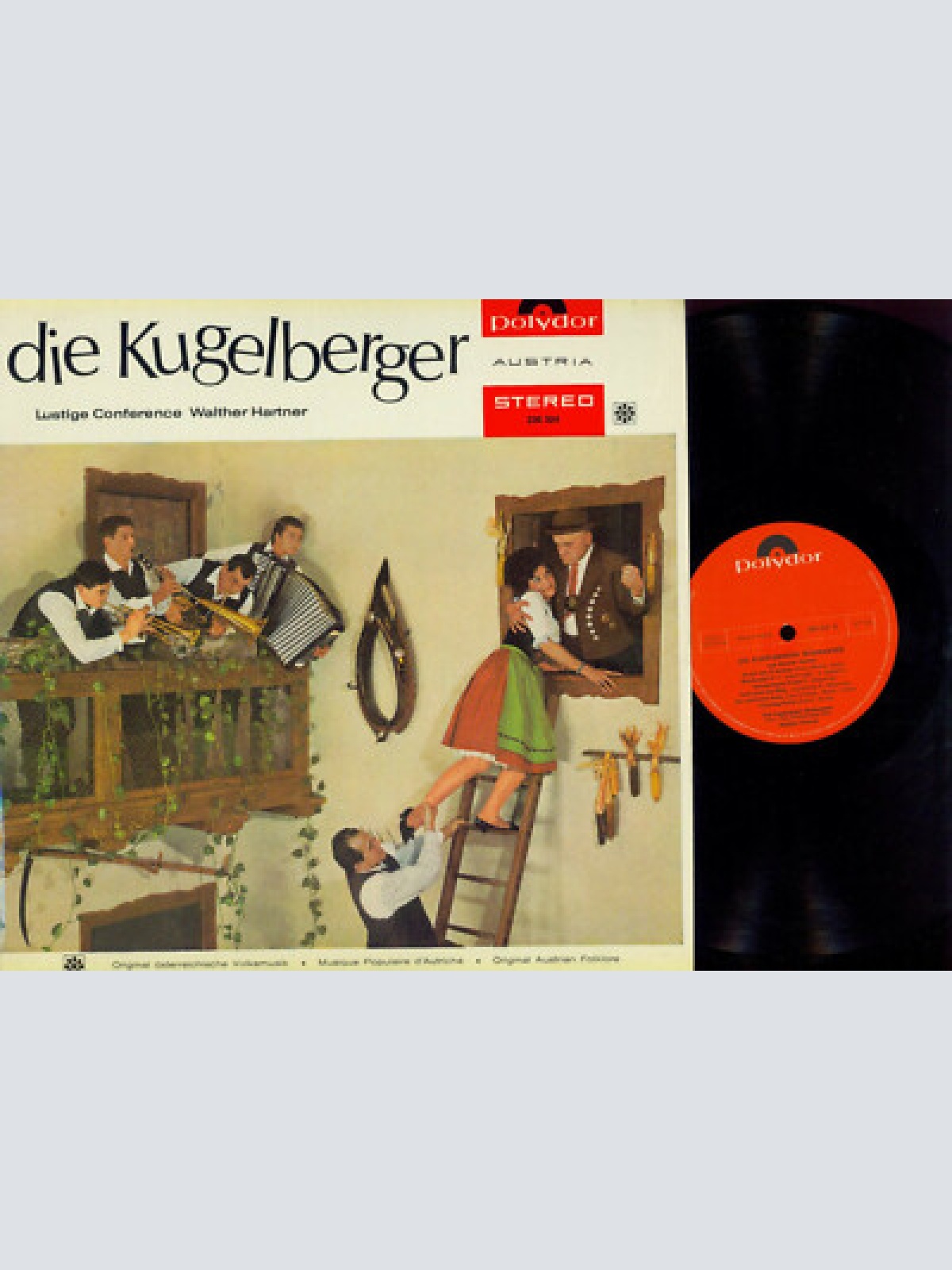 LP-Die Kugelberger --Lustige Conference --