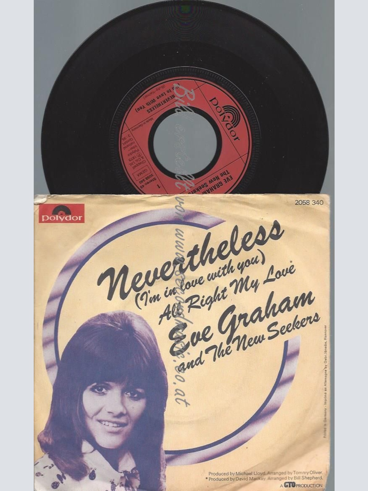 7"   Eve Graham and The New Seekers  Nevertheless