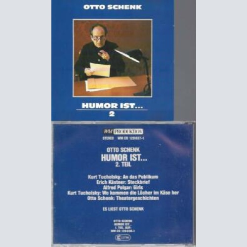 CD - Otto Schenk  Humor ist 2