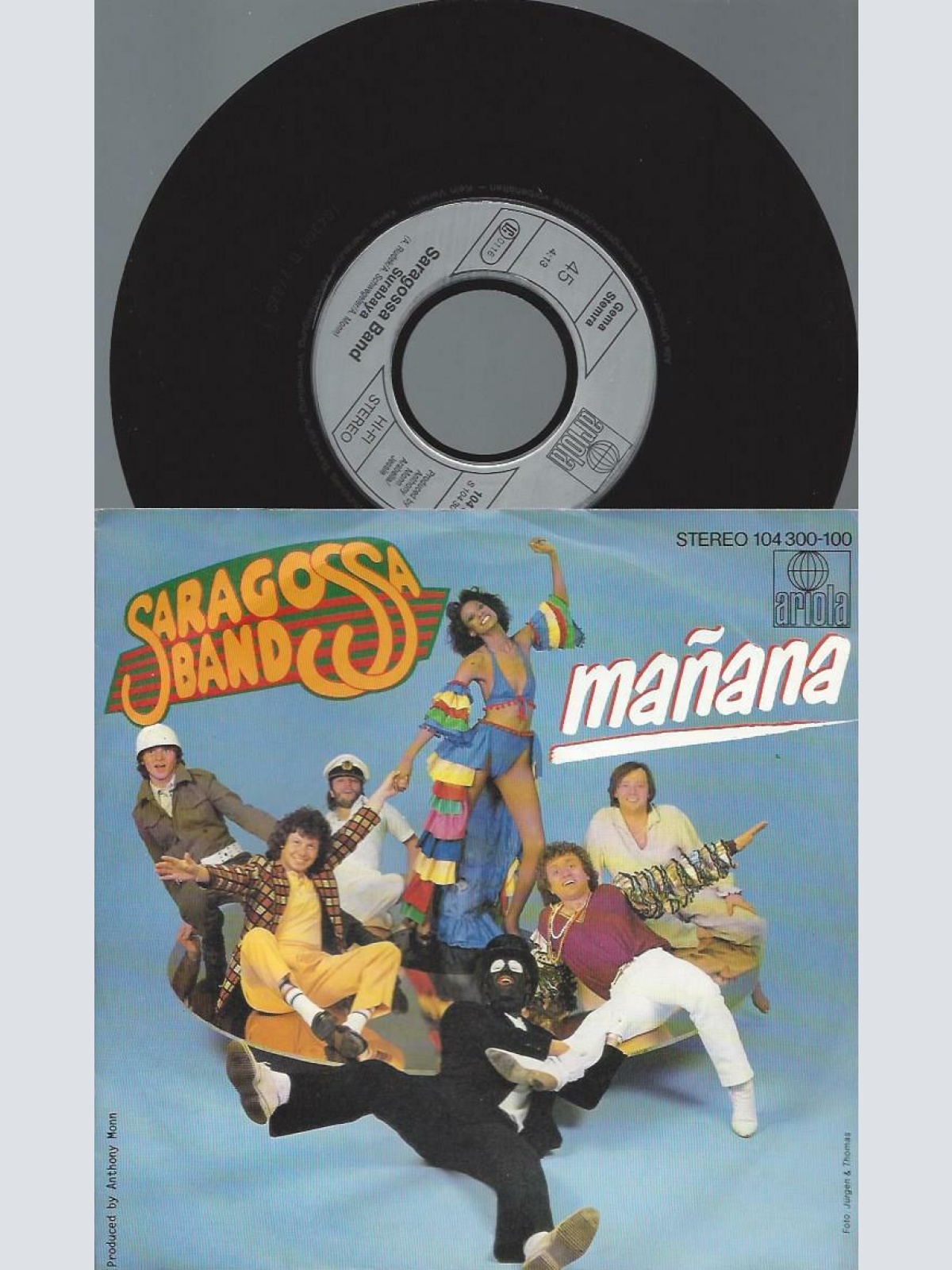 7" Saragossa Band – Mañana