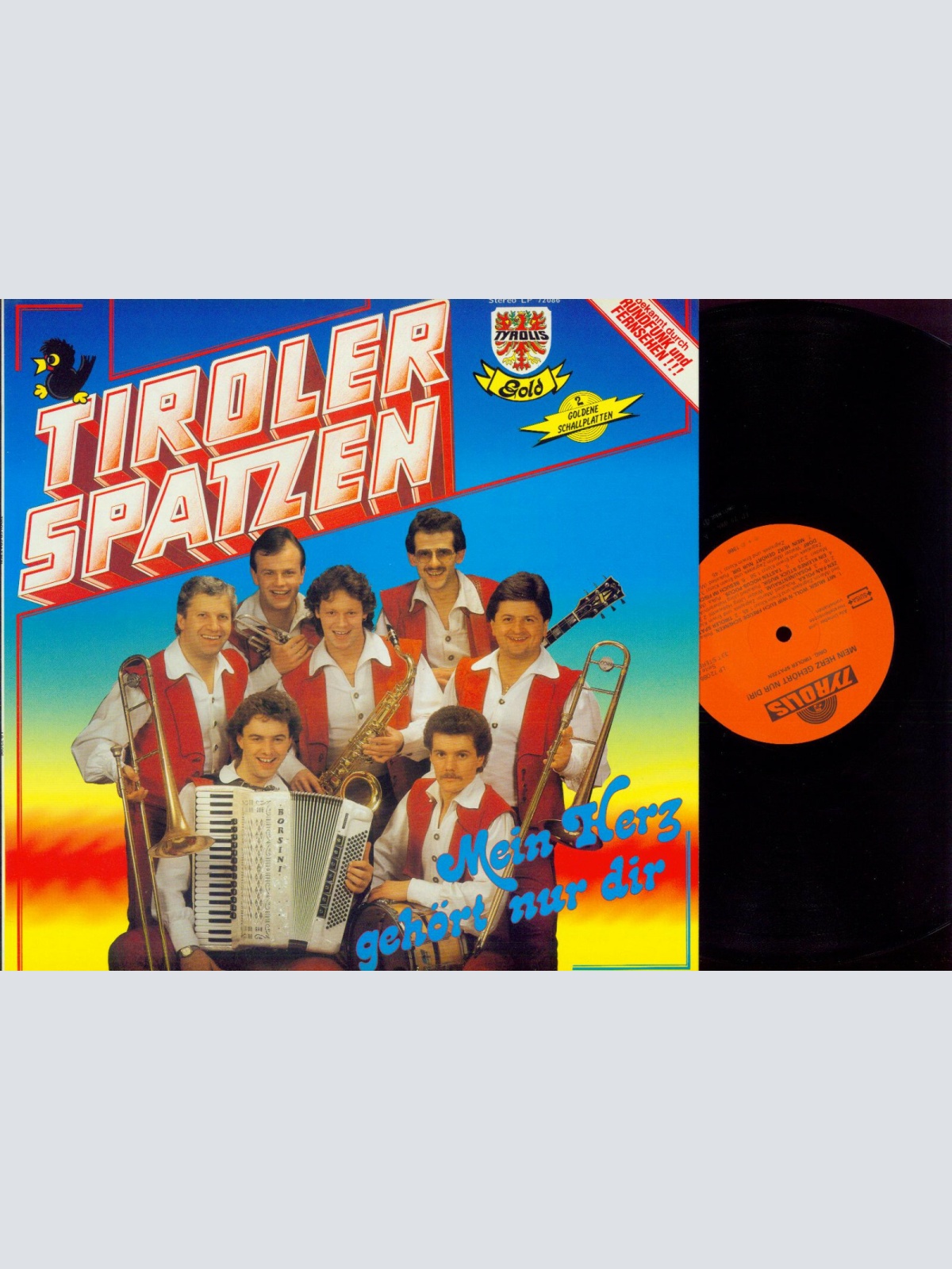 LP-Tiroler Spatzen – Mein Herz Gehört Nur Dir  - NM