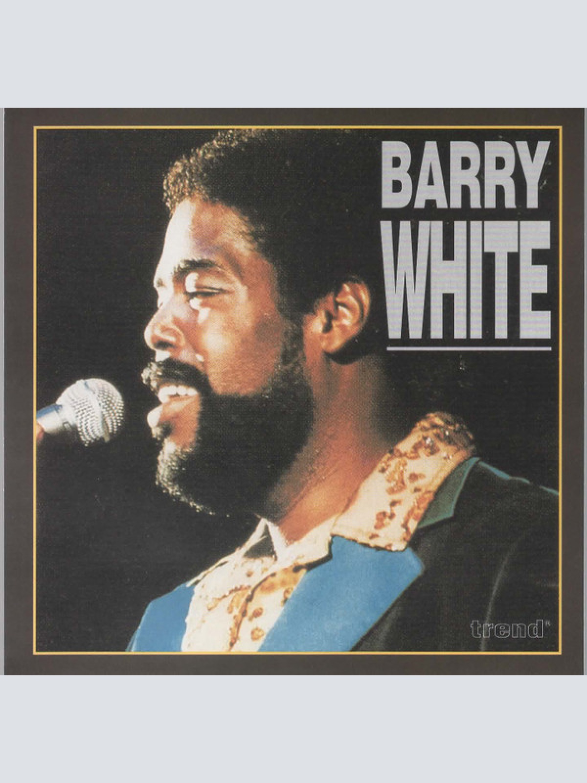 CD, ADD Barry White - My Name Is