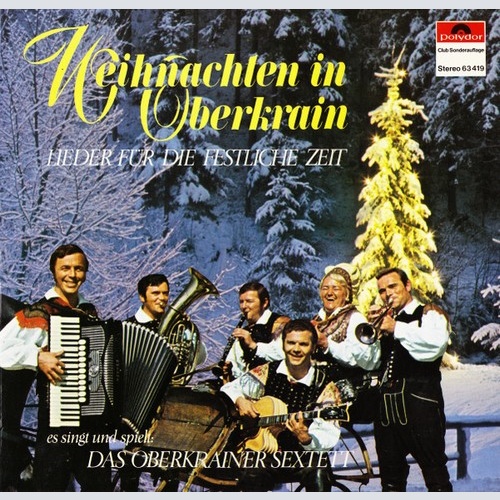 LP, Album, Club Das Oberkrainer Sextett* - Weihnachten in Oberkrain (Lieder F...