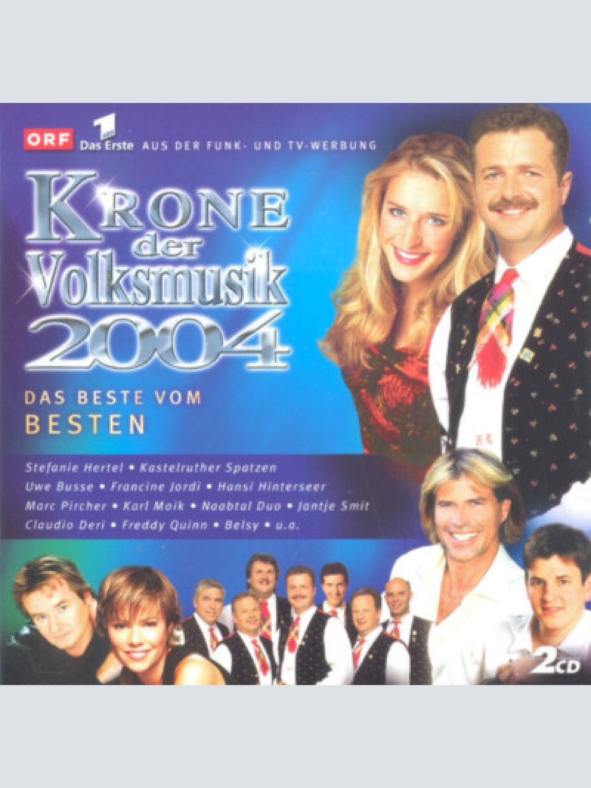 2xCD, Comp Various - Krone Der Volksmusik 2004