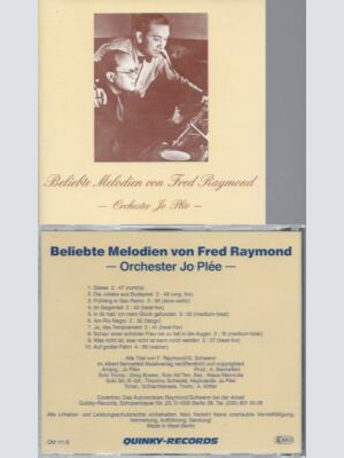 CD --Fred Raymond Beliebte Melodien