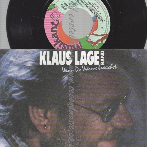 7"  Klaus Lage Band  Wenn Du Wärme Brauchst