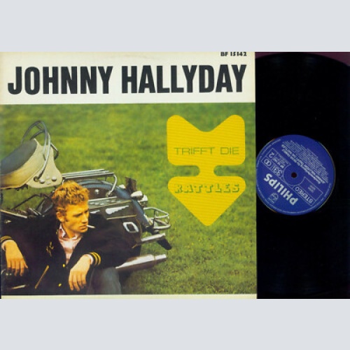 LP--Johnny Hallyday – Johnny Hallyday Trifft Die Rattles // BF15142