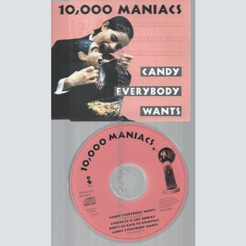 CD--VERYDAY / 10.000 MANIACS -1993- - SINGLE -- CANDY EVERYBODY WANTS