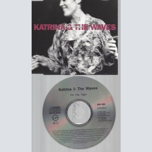 CD--KATRINA & THE WAVES --PET THE TIGER--1991-