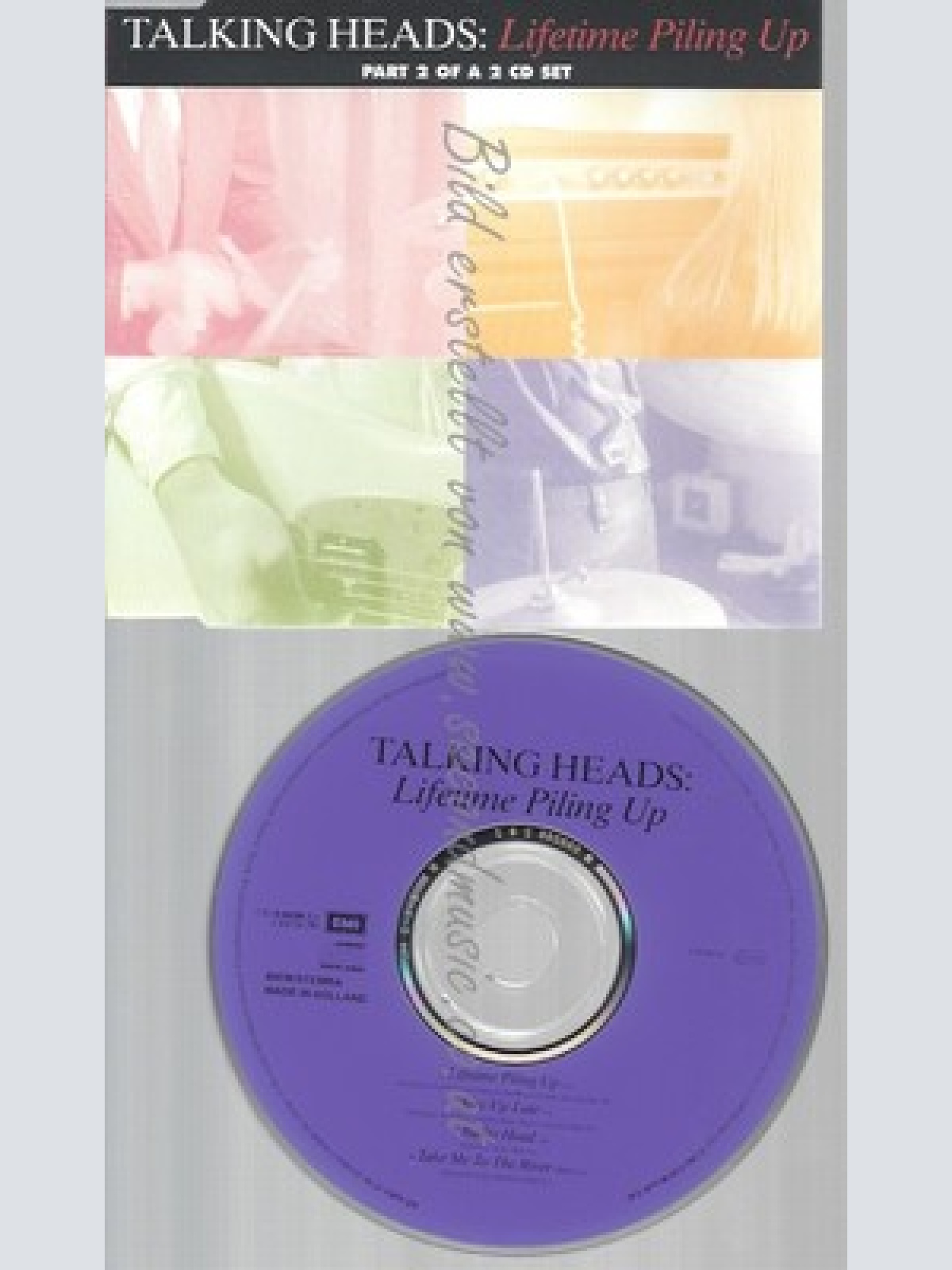 CD--TALKING HEADS -- LIFETIME PILLING UP----CD2-