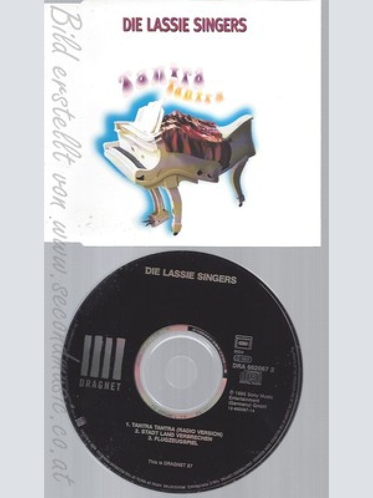 MAXI CD--LASSIE SINGERS - SINGLE -- TANTRA TANTRA