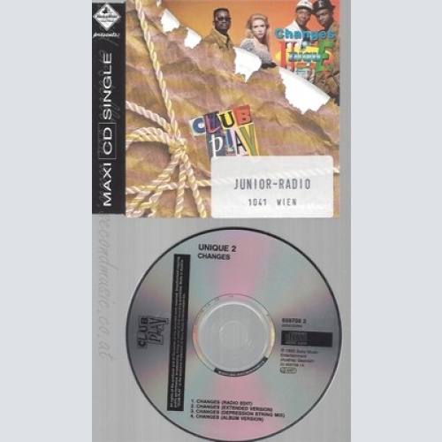 MAXI CD--UNIQUE II - SINGLE -- CHANGES -4 VERSIONS, 1993-