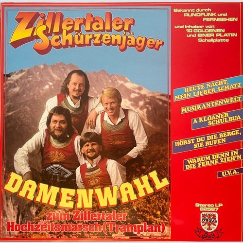 LP, Comp, Club Zillertaler Schürzenjäger - Damenwahl zum Zillertaler Hochzeit...