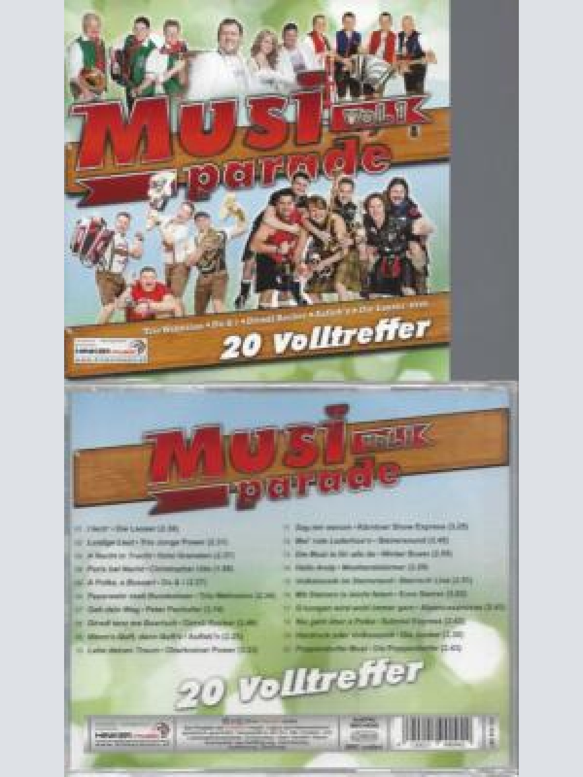 CD -Musi Parade 20 Volltreffer