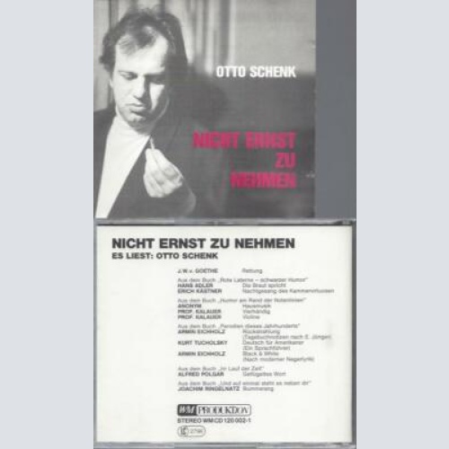 CD -Otto Schenk nicht ernst zu nehmen
