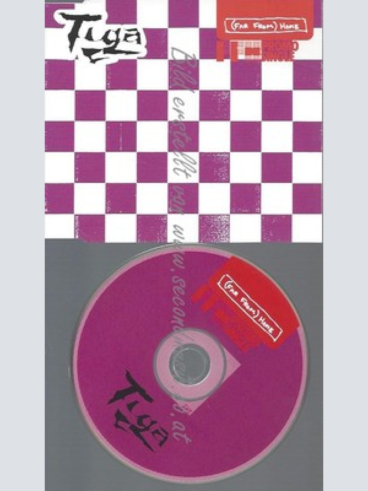 PROMO CD--TIGA --FAR FROM HOME--6TR