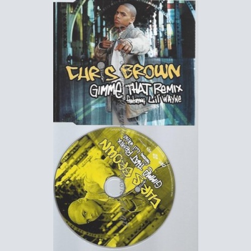PROMO CD--CHRIS BROWN--GIMME THAT REMIX--2TR